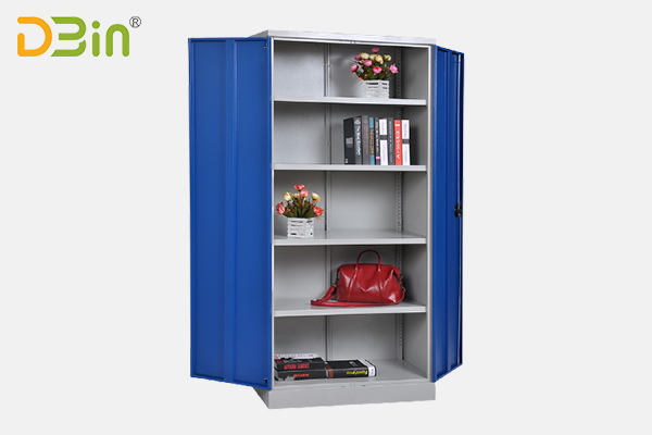 china steel 2 door cupboard for office storage